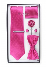 gift set for men in magenta pink