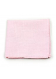 casual pink cotton suit hanky