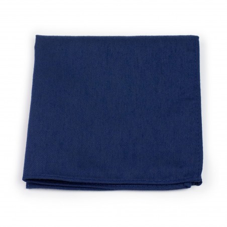 Classic Navy Hanky in Matte Finish