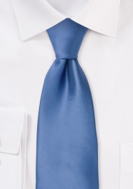 Solid blue neckties - Elegant blue necktie