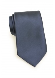 Solid color neckties - Smoke gray tie