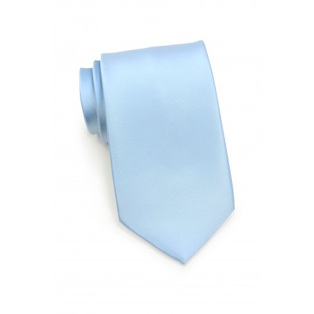 Extra long ties - Light blue XL necktie