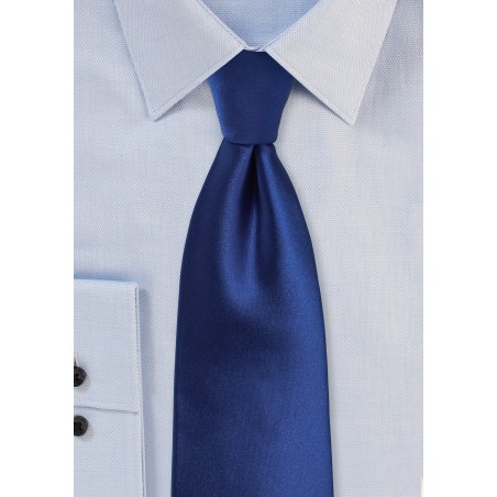 Royal Blue Tie in XL