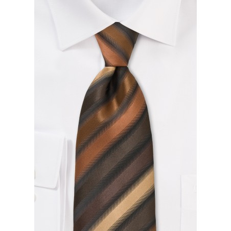 Vintage Inspired Brown Necktie