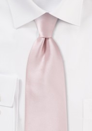 Elegant Men's Tie in Blush