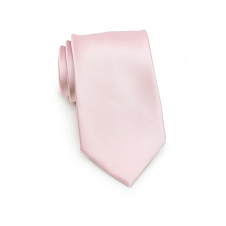 Elegant Men's Tie in Blush