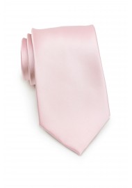 Extra Long Men's Tie in Blush