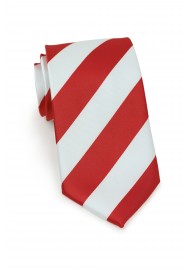 Candy Cane Striped Tie in XL Length