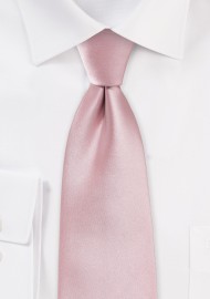 Soft Pink Colored Necktie