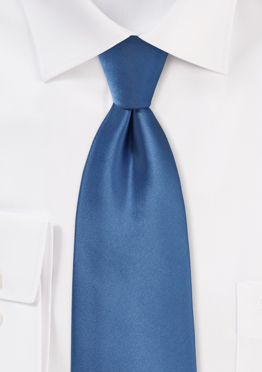 Steel Blue Tie in Long Size