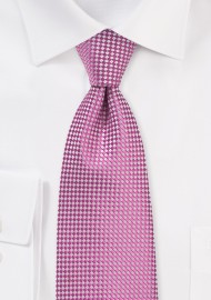 Vibrant Pink Tie for Kids