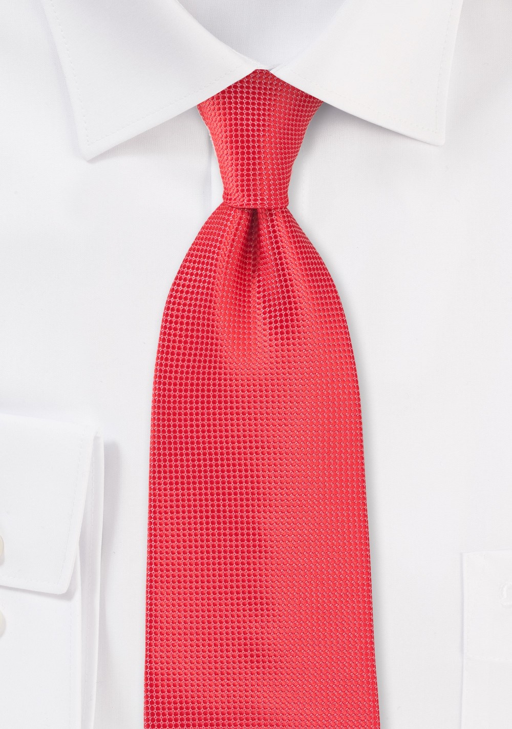 Textured Coral Necktie in Kids Size