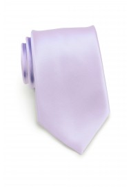 Soft Lavender Solid Colors Tie