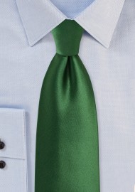 Forest Green Tie for Kids