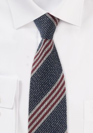 Vintage Striped Tie in Skinny Width