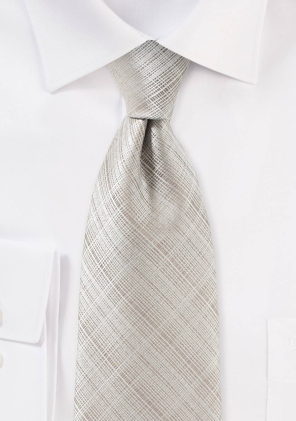 Stone Gray Colored Mens Tie | Cheap-Neckties.com