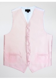 Dress Vest in Blush Pink