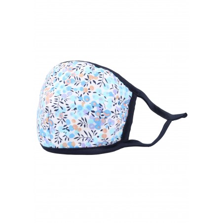 floral summer cotton mask with protective N95 filter