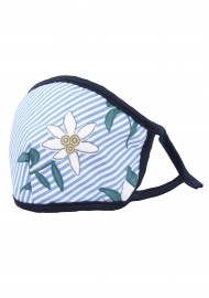summer floral stripe mask with nano filter for men and women