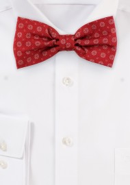 Bow Tie in Cherry Red