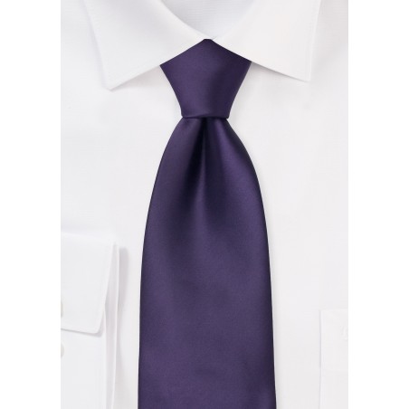 Purple neckties - Solid color purple tie