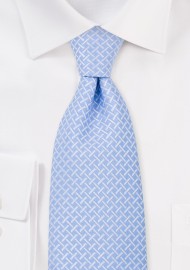 Powder Blue Mens Necktie