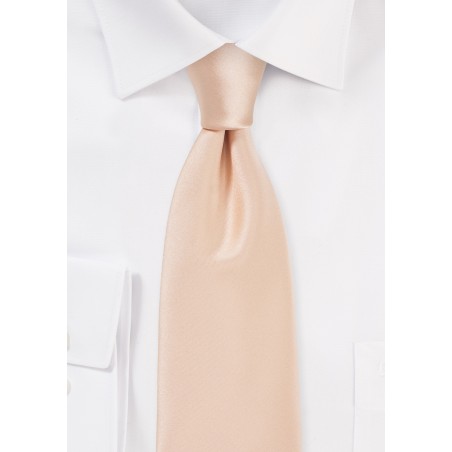 Peach Fuzz Colored Necktie