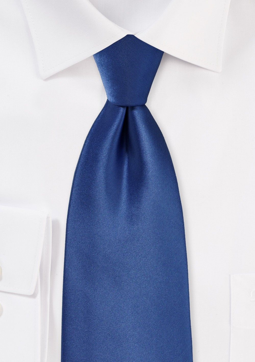 Solid Cobalt Blue Necktie