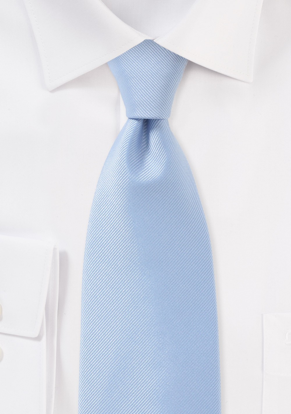 Textured Tie in Light Blue