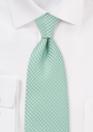 Kids Designer Neck Tie in Clover Green