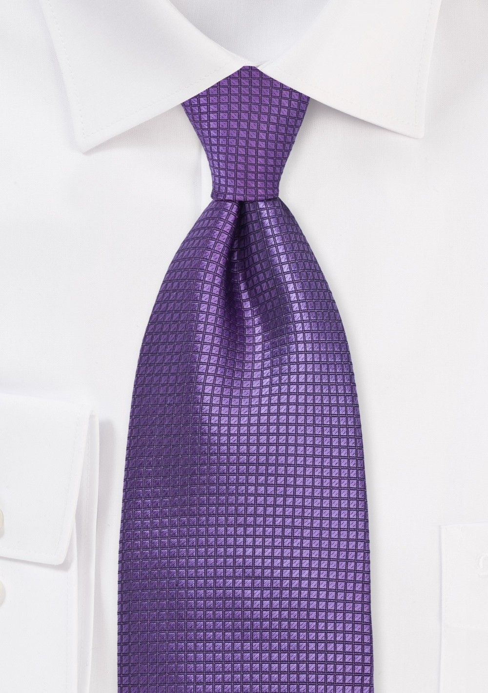 Electric Purple Kids Silk Tie
