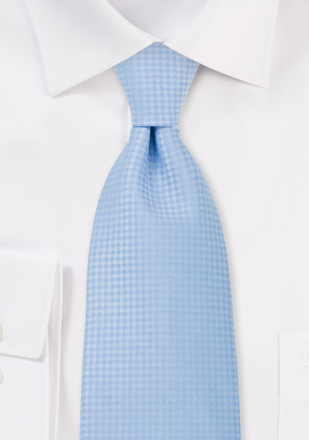 Light Blue Mens Necktie