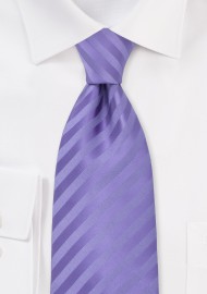 Solid Lavender-Purple Mens Tie