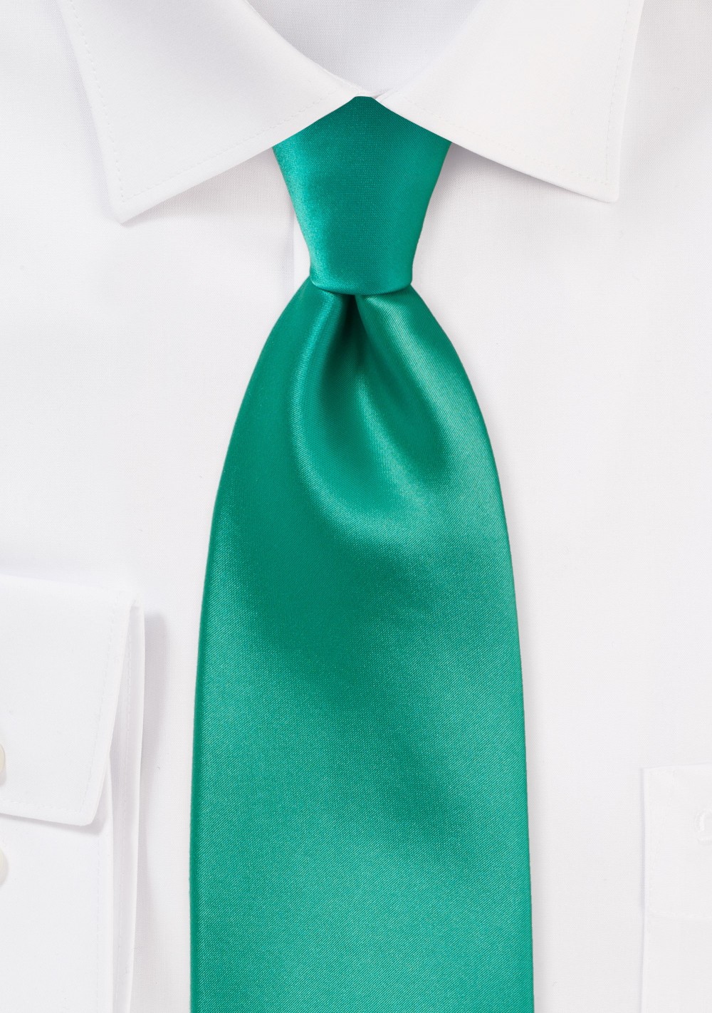 Bright Jade Green Necktie