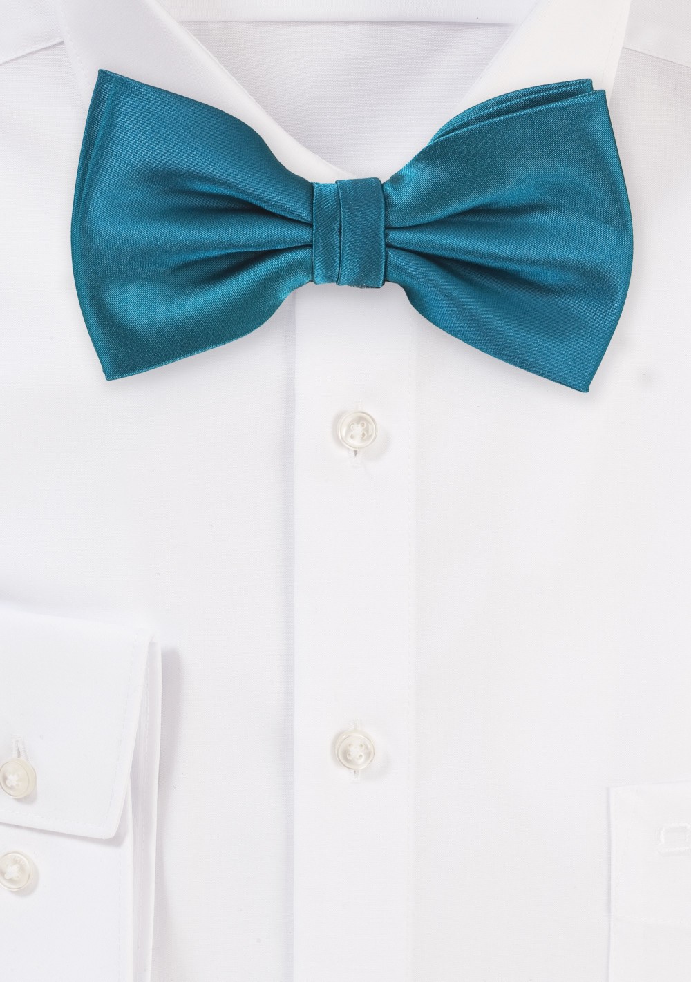 Oasis Green Colored Bow Tie