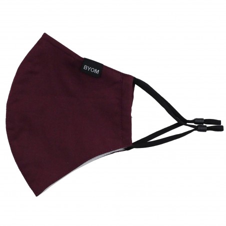Plum Color Filter Mask in Cotton
