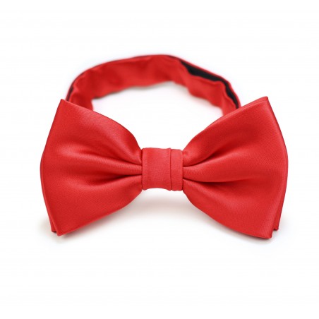 Bright Red Bow Tie