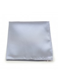 Silver Gray Pocket Square