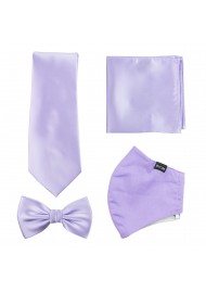 Lavender Tie and Mask Set