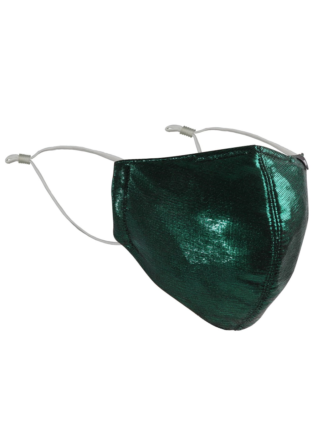 Metallic Green Filter Mask