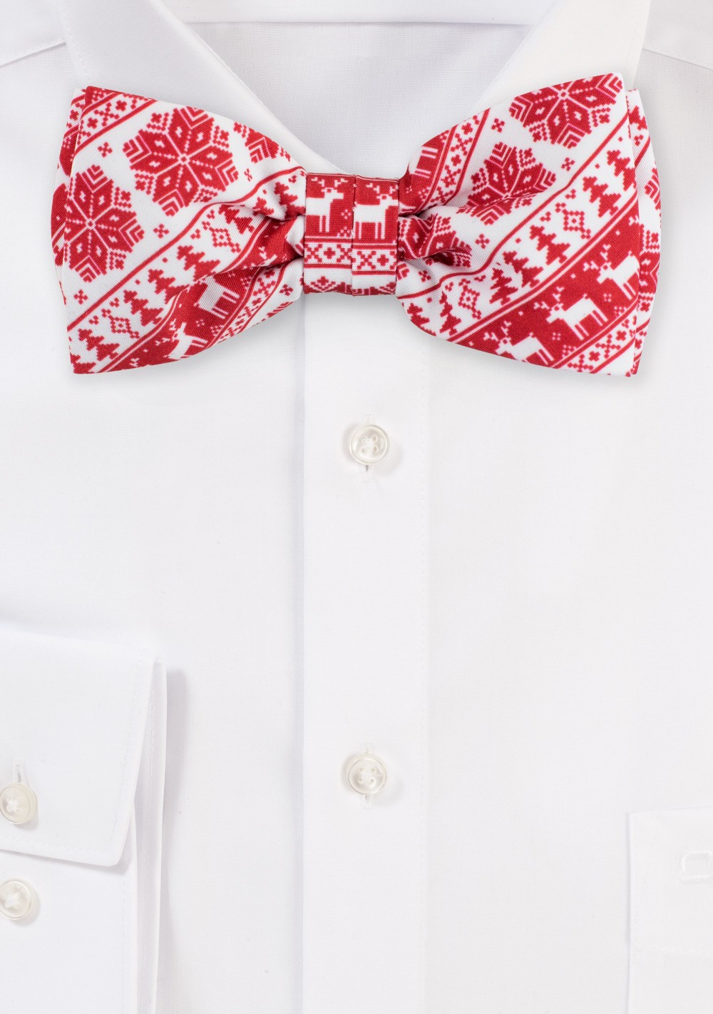 Swedish Christmas Print Bow Tie