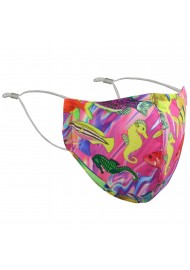 Filter Mask in Tropical Reef Print