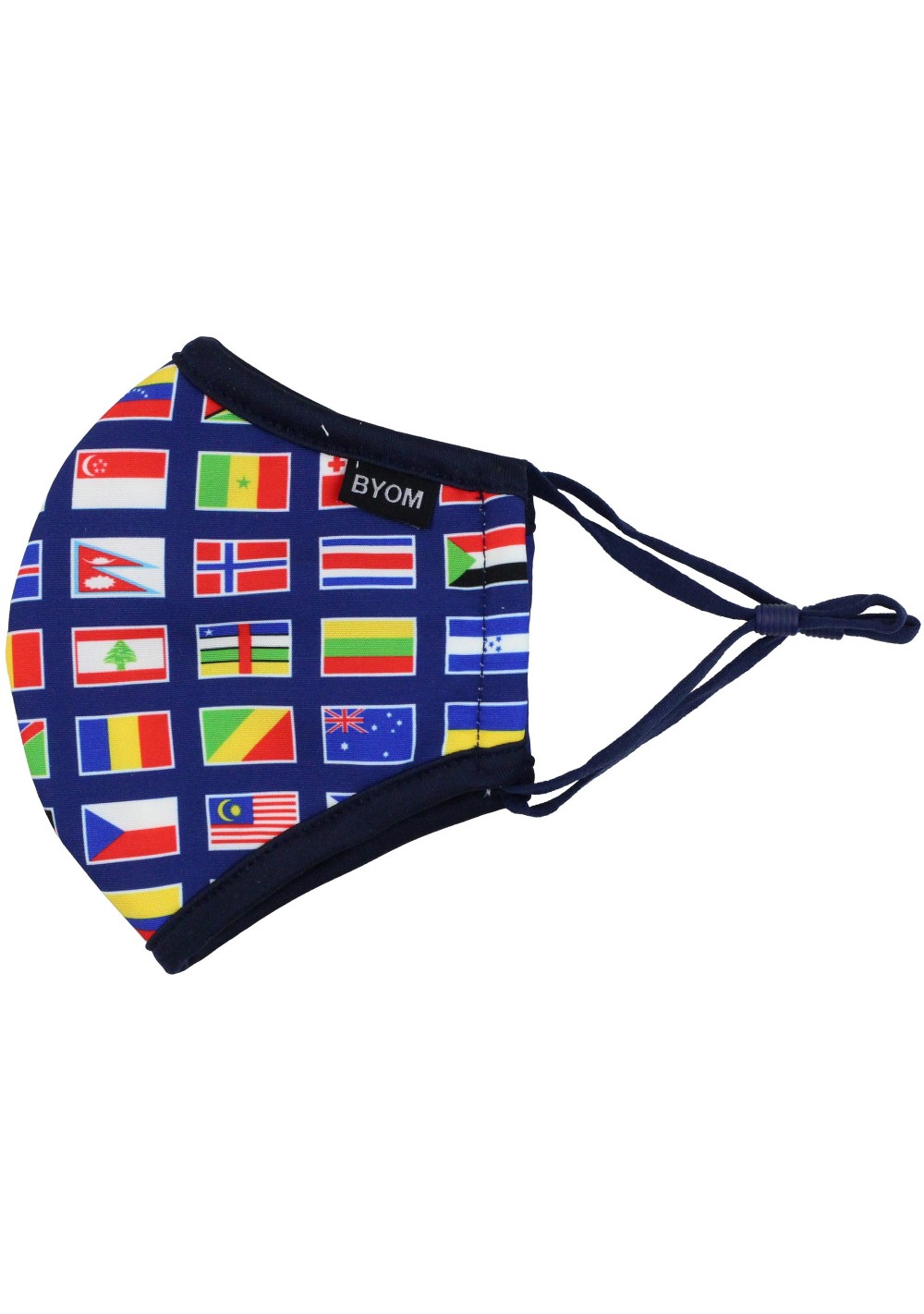 International Flag Mask in Kids Size