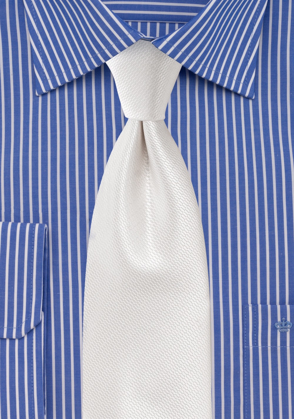 Formal Ivory Mens Wedding Tie | Cheap-Neckties.com