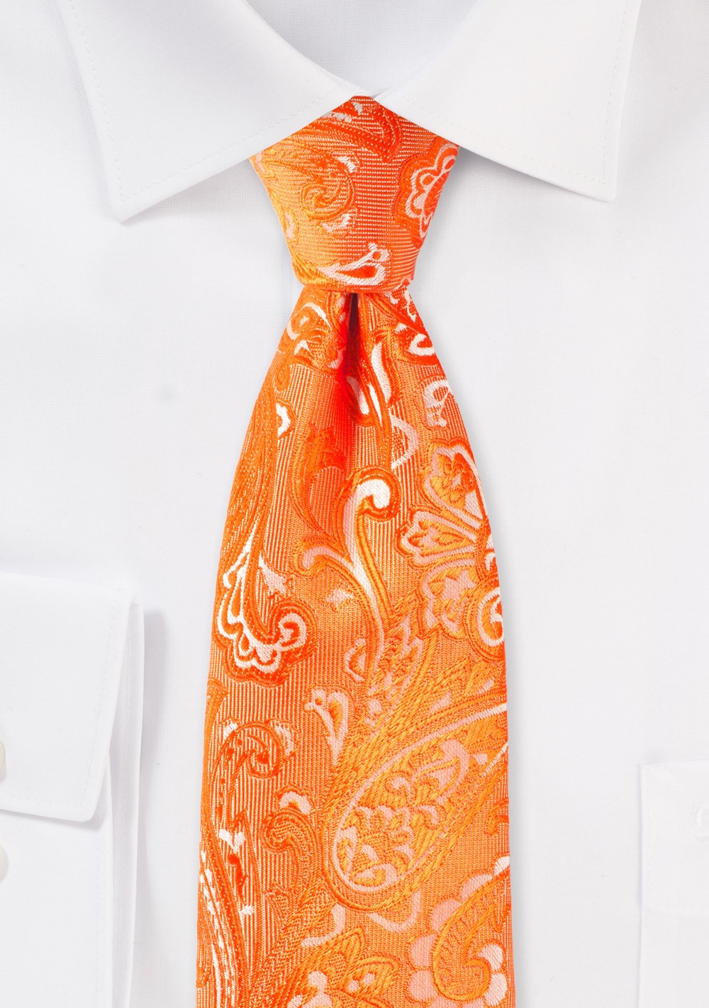 Mandarin Paisley Tie