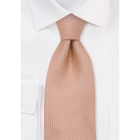 Brand name neckties - Pink silk tie by Chevalier