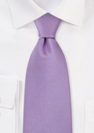 Light Lavender Kids Silk Necktie