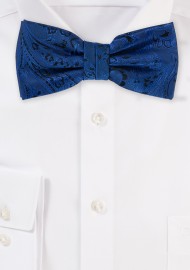 Elegant Royal Paisley Bow Tie