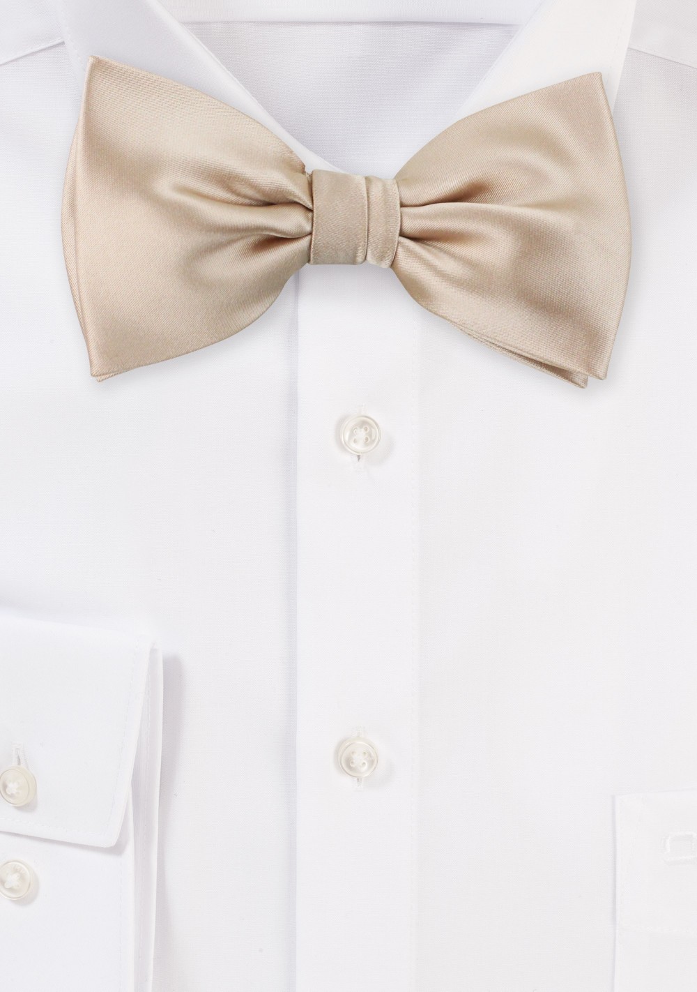 Bow Tie in Champagne