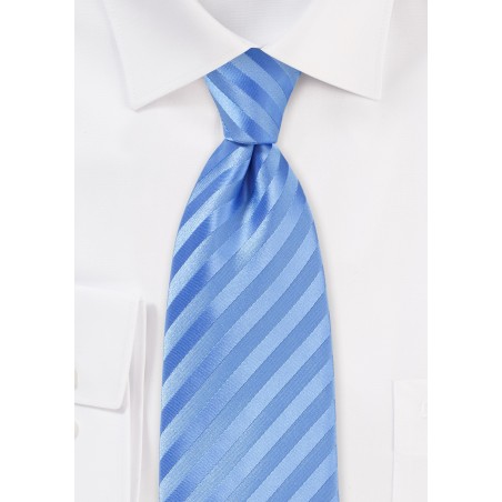 Cornflower Blue Extra Long Tie